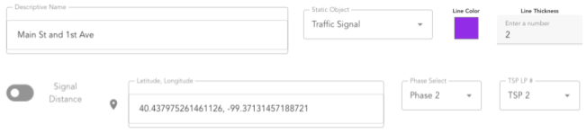 Intersection Configuration in www.TrafficSignalKit.com